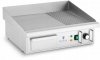 Płyta grillowa - 360 x 560 mm - gładka i ryflowana - 3000 W ROYAL CATERING 10012025 RCPG47-M
